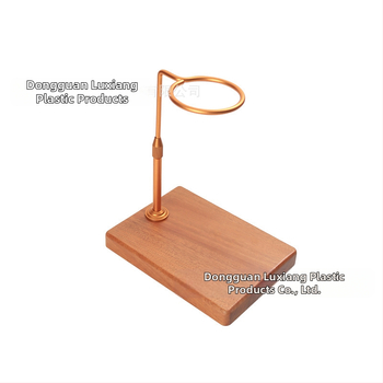 Ράφι χειρός καφέ από μασίφ ξύλο ρυθμιζόμενο v60 γυάλινο φίλτρο βάζο ποτηριού, δοχείο κοινής χρήσης, σκεύος καφέ