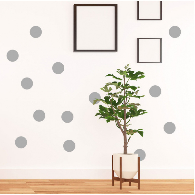 Autocolante decorative personalizate cu puncte aurii asiatice, materiale aurii, pentru camera de zi, dormitor, camera copiilor, en-gros