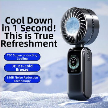 Υψηλής ταχύτητας φορητός μικρός ανεμιστήρας ψύξης πάγου συμπίεσης εξωτερικού χώρου φορητός μίνι γραφείου επιτραπέζιος φοιτητής