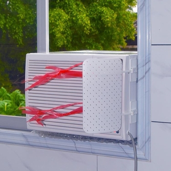 Oro išleidimo anga Mažas oro kondicionierius Pūtimo dangtis Vėjo deflektorius Mobilus antitiesioginis langų oro kondicionierius Vėjo deflektorius Oro kondicionierius Vėjo skydas