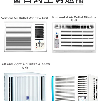 Oro išleidimo anga Mažas oro kondicionierius Pūtimo dangtis Vėjo deflektorius Mobilus antitiesioginis langų oro kondicionierius Vėjo deflektorius Oro kondicionierius Vėjo skydas
