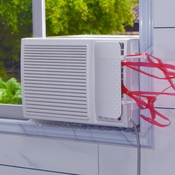 Oro išleidimo anga Mažas oro kondicionierius Pūtimo dangtis Vėjo deflektorius Mobilus antitiesioginis langų oro kondicionierius Vėjo deflektorius Oro kondicionierius Vėjo skydas