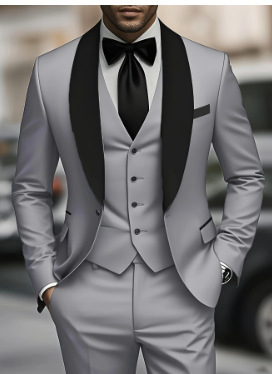 2024. Europsko i američko izvozno novo muško odijelo od tri dijela, uski kroj, haljina za mladoženju i kuma, afričko prekogranično jednostavno odijelo