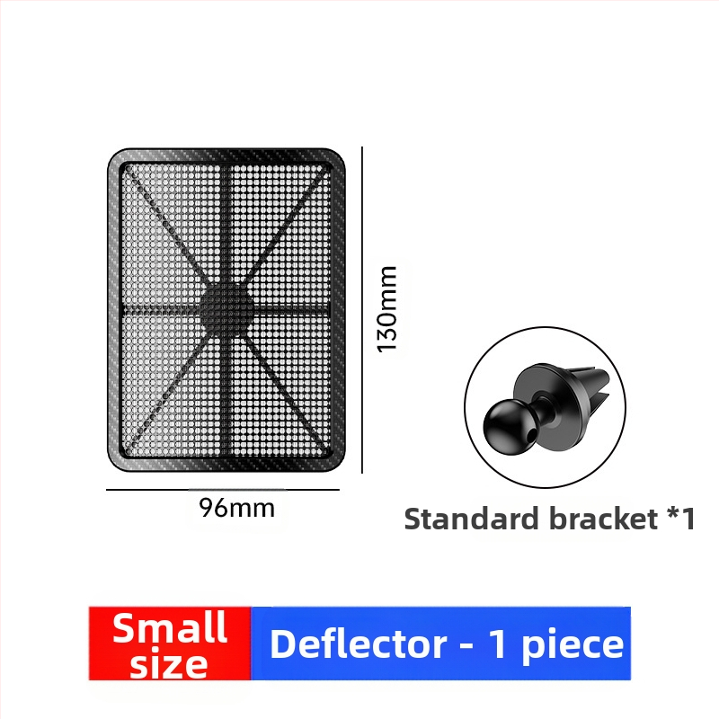 Suvine otsese õhupuhumise vastane auto kliimaseadme väljalaskeava esiklaas auto kliimaseadme väljalaskeava kaunistuseks deflektor modifitseeritud esiklaas