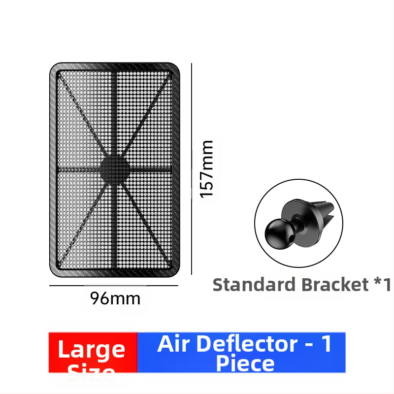 Suvine otsese õhupuhumise vastane auto kliimaseadme väljalaskeava esiklaas auto kliimaseadme väljalaskeava kaunistuseks deflektor modifitseeritud esiklaas