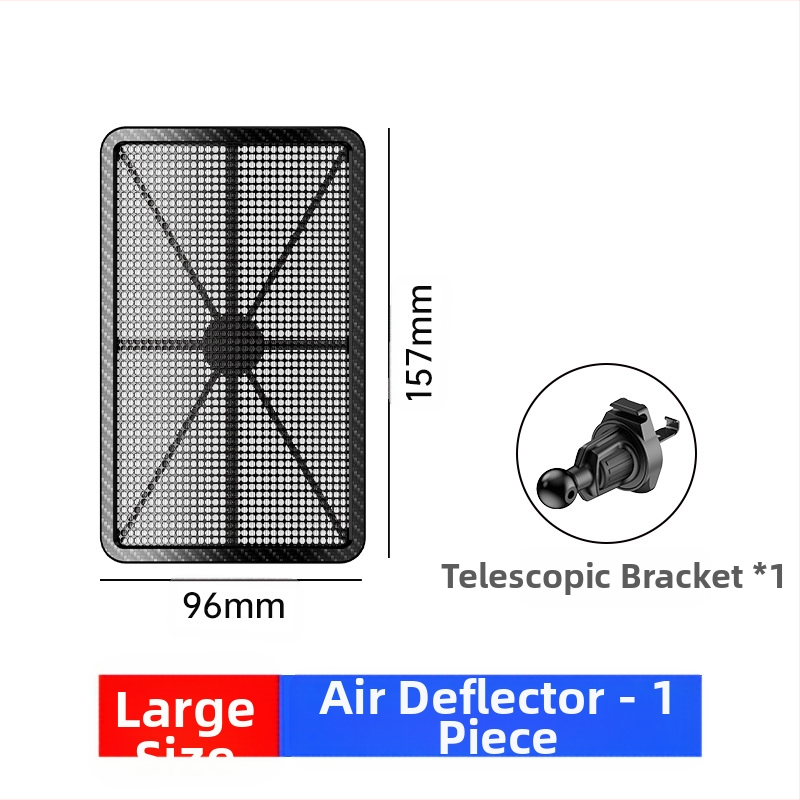 Suvine otsese õhupuhumise vastane auto kliimaseadme väljalaskeava esiklaas auto kliimaseadme väljalaskeava kaunistuseks deflektor modifitseeritud esiklaas