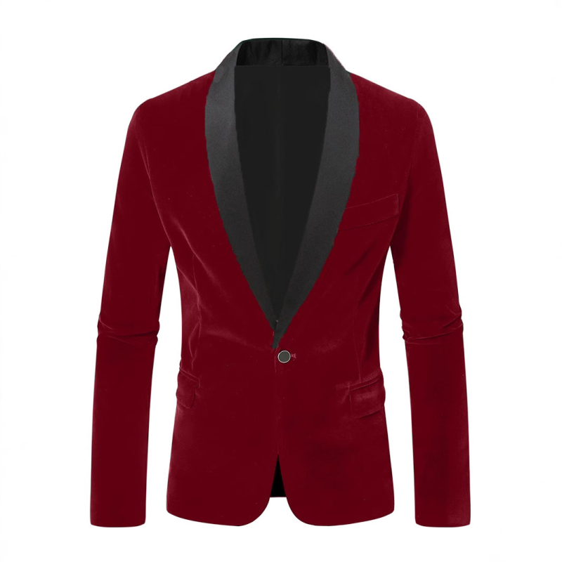 2025. aasta piiriülene uus vabaaja õhuke sametist meeste ülikond, ärikleit, ülikonnajakk, roheline puuviljakrae