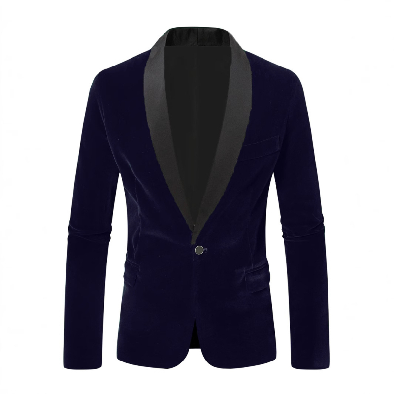 2025. aasta piiriülene uus vabaaja õhuke sametist meeste ülikond, ärikleit, ülikonnajakk, roheline puuviljakrae