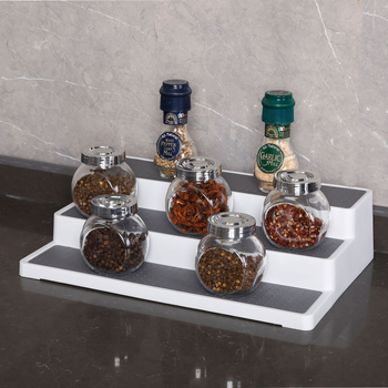 Αξιοποίηση χώρου για κινητό πάγκο κουζίνας, είδη κουζίνας, κουτί αποθήκευσης πάγκου, ταξινόμηση ντουλαπιών κουζίνας, πλαστικό