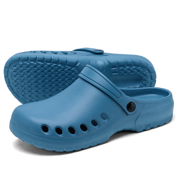 Operacinės kambario batai, gydytojo slaugytojo šlepetės, laboratoriniai vyriški ir moteriški neslystantys EVA Baotou batai, švarios patalpos darbo batai S061