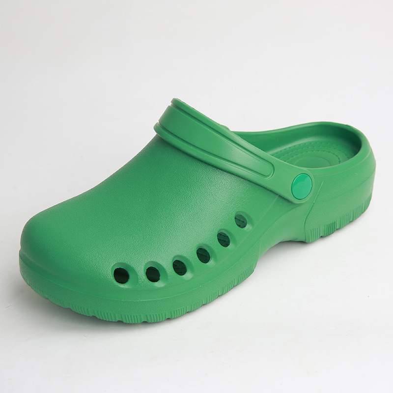 Operacinės kambario batai, gydytojo slaugytojo šlepetės, laboratoriniai vyriški ir moteriški neslystantys EVA Baotou batai, švarios patalpos darbo batai S061