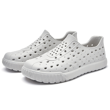 Εξωτερικό εμπόριο νέων ζευγαριών ανδρών και γυναικών EVA casual παπούτσια κήπου ενός βήματος Baotou παντόφλες αναπνεύσιμα εξωτερικά σανδάλια εργοστασίου