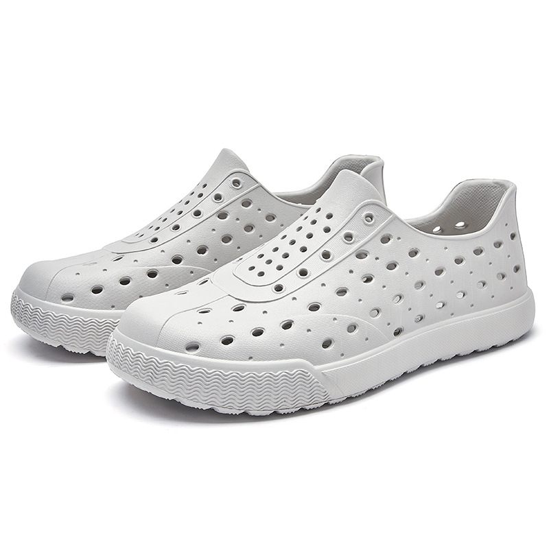 Pantofi de grădină casual cu un singur pas, pentru bărbați și femei, din comerț exterior, noi, papuci Baotou, respirabili, pentru exterior, sandale, fabrică