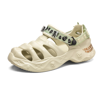 Διασυνοριακά δημοφιλή παπούτσια Croc 2025 Καλοκαίρι Νέα μεγάλα μεγέθη εξωτερικής χρήσης για το σπίτι αντιολισθητικά σανδάλια Eva με χοντρή σόλα χονδρικής