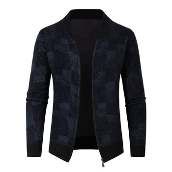 Jesen i zima 2024. Vanjska trgovina Novi prekogranični muški britanski džemper kaput Amazon Fashion Muška zadebljana pletena košulja