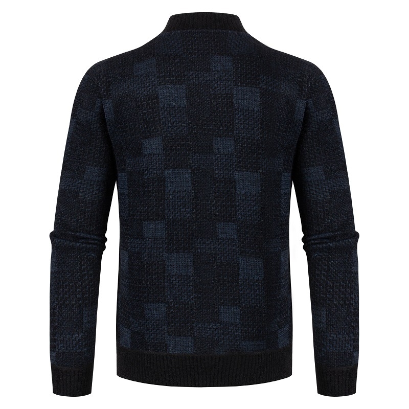 Jesen i zima 2024. Vanjska trgovina Novi prekogranični muški britanski džemper kaput Amazon Fashion Muška zadebljana pletena košulja