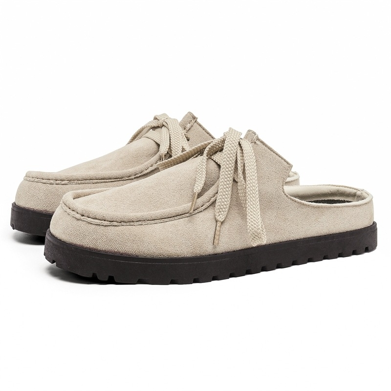 2025 Új Divatos Retro Fűzős Kenguru Cipő Alkalmi Kiadás Cipő Vastag Talpú, Minden Méretű Bocken Cipő Félig Húzható Férfi és Női Cipők