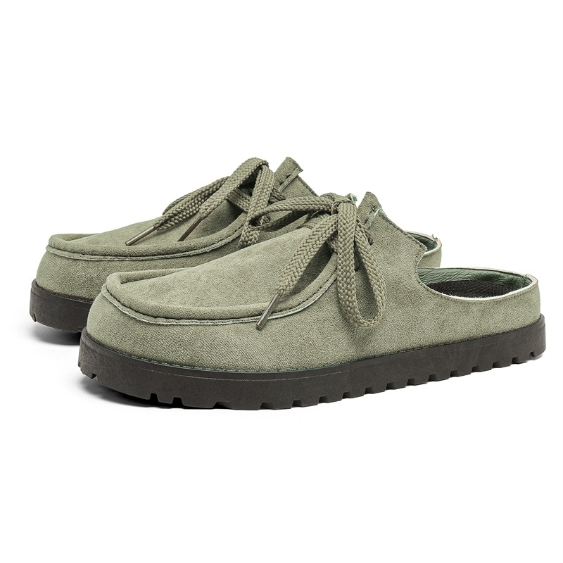 2025 Új Divatos Retro Fűzős Kenguru Cipő Alkalmi Kiadás Cipő Vastag Talpú, Minden Méretű Bocken Cipő Félig Húzható Férfi és Női Cipők