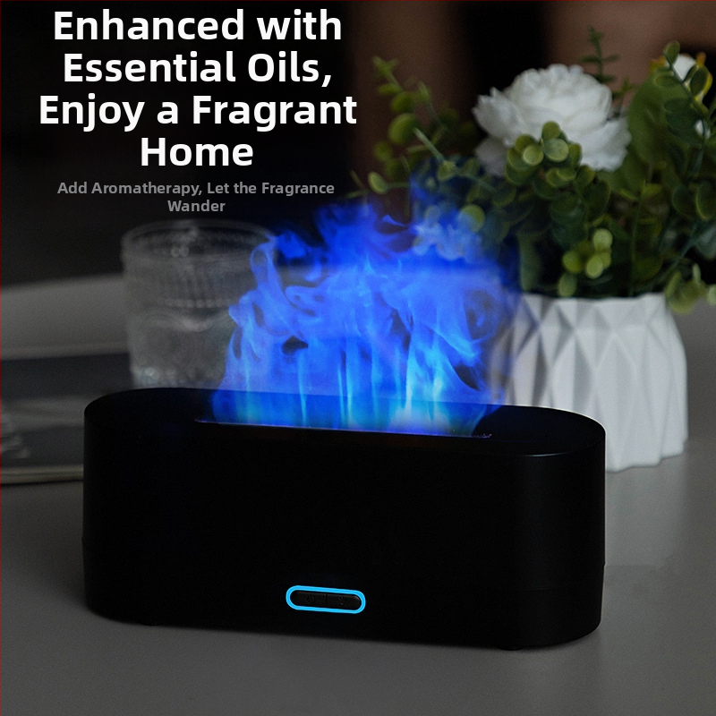 Nový cezhraničný simulátor plameňa, aróma difuzér, farebný zvlhčovač vzduchu, USB stolný počítač, kancelária, domáci aróma zvlhčovač vzduchu