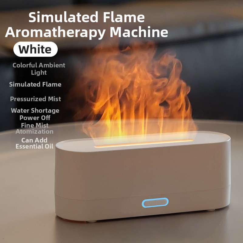 Nový cezhraničný simulátor plameňa, aróma difuzér, farebný zvlhčovač vzduchu, USB stolný počítač, kancelária, domáci aróma zvlhčovač vzduchu