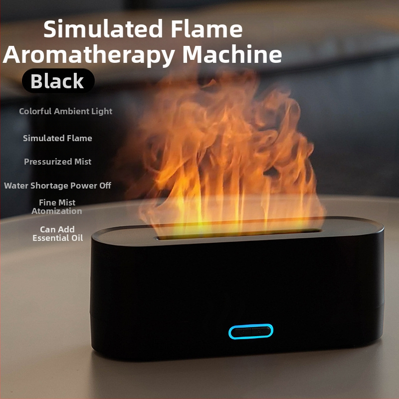 Nový cezhraničný simulátor plameňa, aróma difuzér, farebný zvlhčovač vzduchu, USB stolný počítač, kancelária, domáci aróma zvlhčovač vzduchu