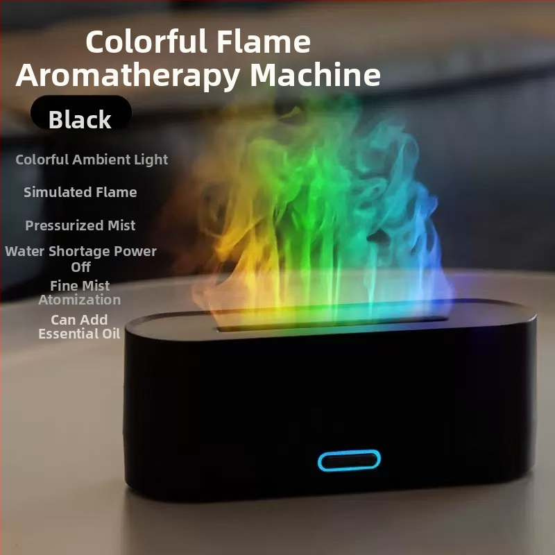 Nový cezhraničný simulátor plameňa, aróma difuzér, farebný zvlhčovač vzduchu, USB stolný počítač, kancelária, domáci aróma zvlhčovač vzduchu