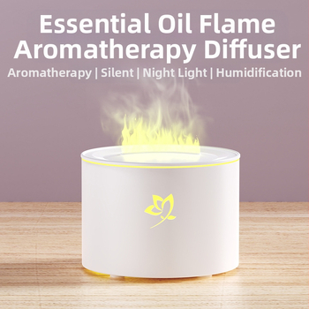 2025 Νέα Μηχανή Αρωματοθεραπείας Προσομοίωσης Φλόγας Αρχική Επιφάνεια Εργασίας Μηχανή Αρωματοθεραπείας Rose Υπνοδωμάτιο Γραφείο Μεγάλος Υγραντήρας Ομίχλης