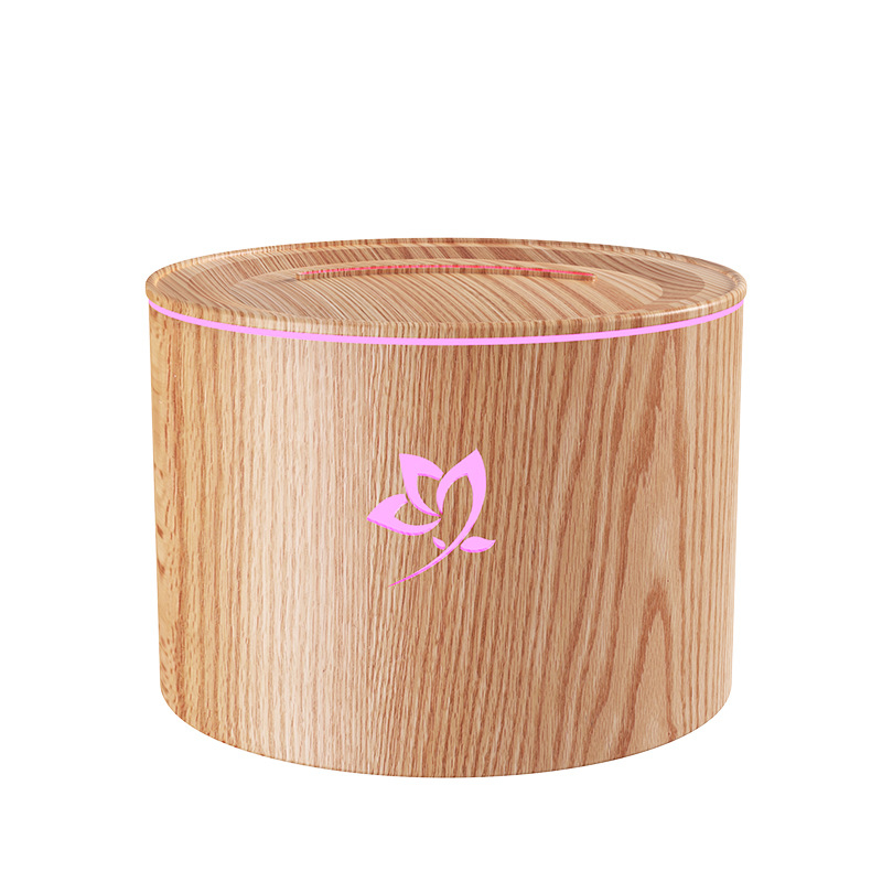 2025 Új Szimulációs Láng Aromaterápiás Gép Otthoni Asztali Rózsa Aromaterápiás Gép Hálószoba Iroda Nagy Körkörös Párásító