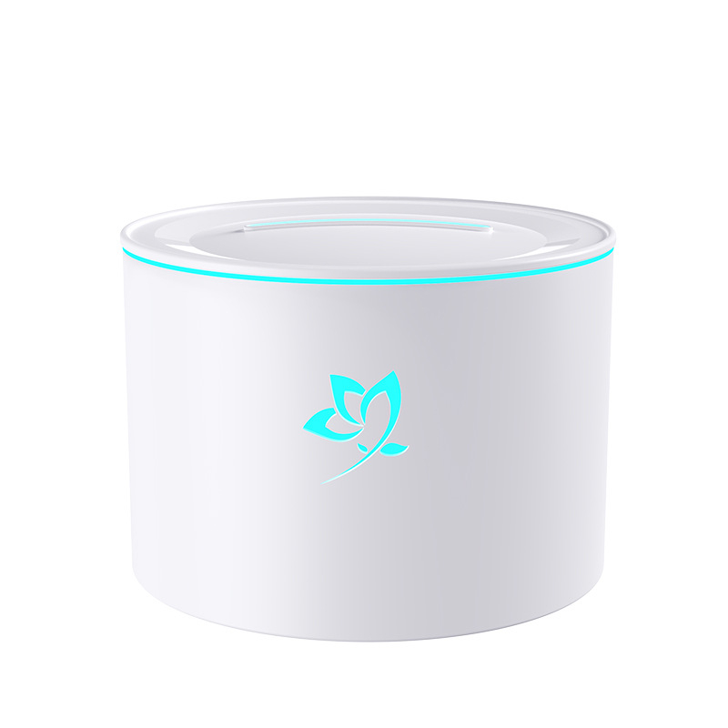 2025 Új Szimulációs Láng Aromaterápiás Gép Otthoni Asztali Rózsa Aromaterápiás Gép Hálószoba Iroda Nagy Körkörös Párásító