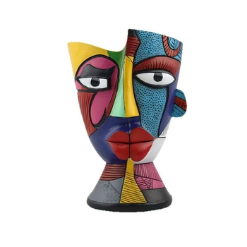 Διασυνοριακή εκρηκτική γοητεία αφηρημένη πολύχρωμη γλάστρα σπίτι επιφάνεια εργασίας βεράντα μπαλκόνι αυλή πράσινο φυτό σε γλάστρα στολίδια διακόσμηση