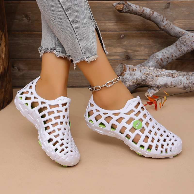 Sandale de plajă cu vârf închis în aer liber, saboți de vară, stil cuplu, sandale de apă la modă pentru femei, sandale de vad la modă