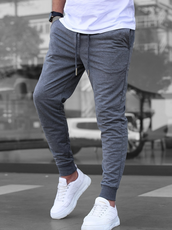 Európai méretű, határokon átnyúló, többzsebes, húzózsinóros férfi szabadidőnadrág - Könnyű és lélegző, hétköznapi futáshoz, kocogáshoz