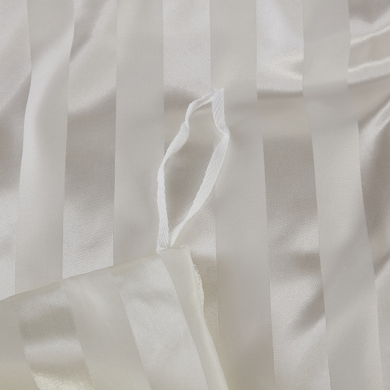 Tarpvalstybinis TEMU Amazon SHEIN dirbtinio šilko keturių dalių atlasinis trijų keturių dalių komplektas antklodės užvalkalas paklodės pagalvės užvalkalas