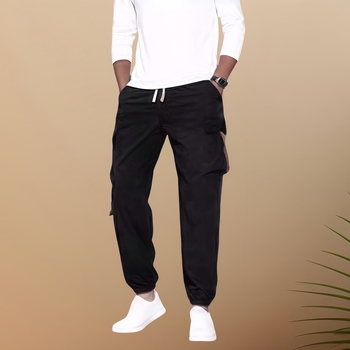 2024-es őszi új, határokon átnyúló férfi lezser overall, férfi egyszínű, többzsebes kordbársony lezser nadrág