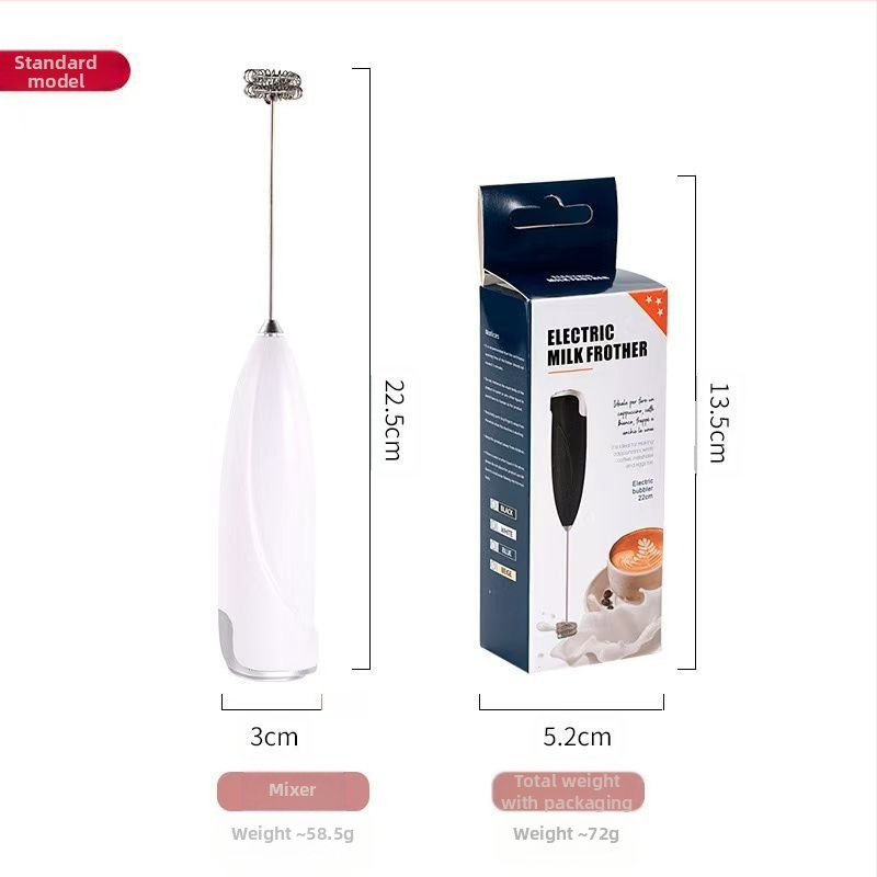 Rankinis elektrinis buitinis maišytuvas kiaušinių plaktuvas mažas mini kavos pienas arbata pusiau automatinis grietinėlės įkrovimas AliExpress