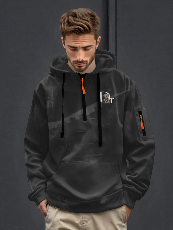 2025 Hanorac nou din fleece, export transfrontalier, imprimat 3D, Amazon Overseas, hanorac cu glugă, en-gros