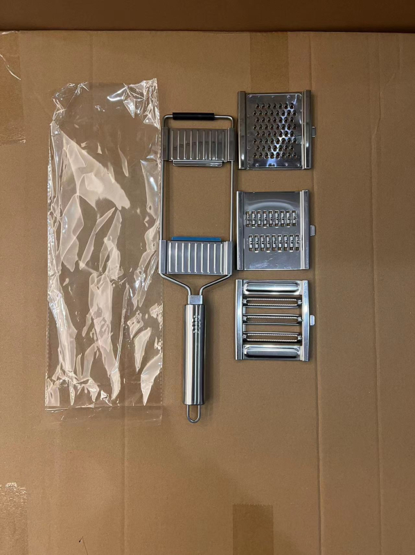 Daugiafunkcis daržovių pjaustytuvas, bulvių griežinėliai, rankinis nerūdijančio plieno tarka, vertikalus daržovių pjaustytuvas, skirtas tarpvalstybiniams karštiems produktams