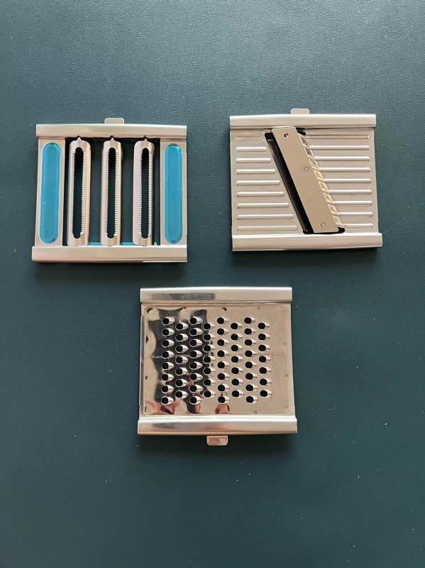 Daugiafunkcis daržovių pjaustytuvas, bulvių griežinėliai, rankinis nerūdijančio plieno tarka, vertikalus daržovių pjaustytuvas, skirtas tarpvalstybiniams karštiems produktams