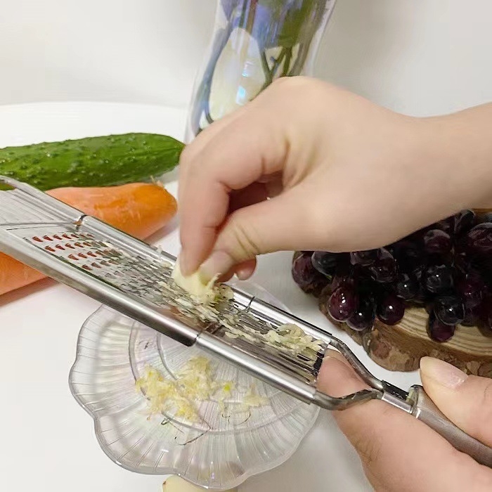 Daugiafunkcis daržovių pjaustytuvas, bulvių griežinėliai, rankinis nerūdijančio plieno tarka, vertikalus daržovių pjaustytuvas, skirtas tarpvalstybiniams karštiems produktams