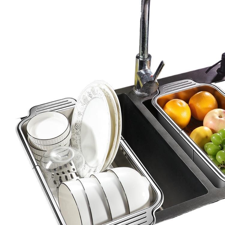 304 nerūdijančio plieno vieno kriauklės išleidimo krepšelis virtuvės kriauklės kriauklės teleskopinis išleidimo krepšelis naujas vandens filtro krepšelis