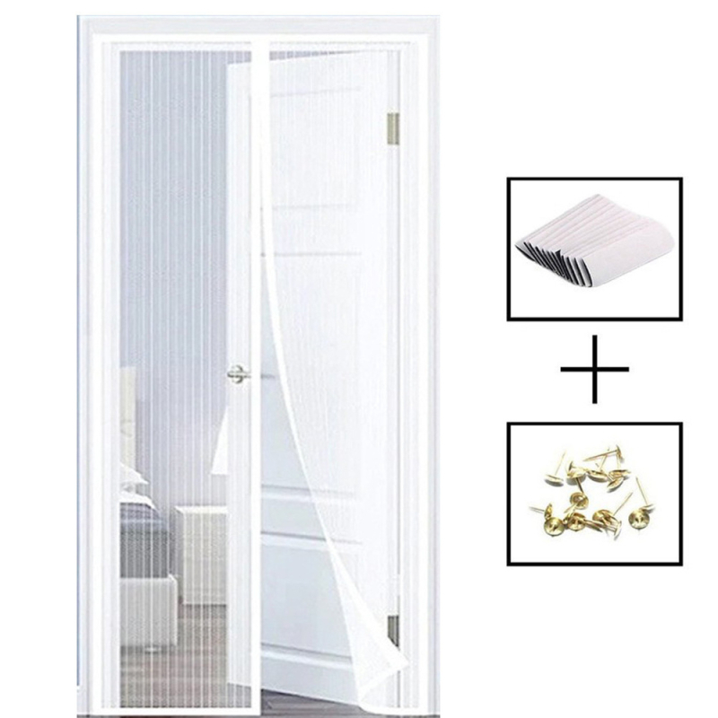 Durų užuolaida Magnetinė apsauga nuo uodų Durų užuolaidos Ekranas Durų langas Apsauga nuo uodų Durų užuolaida Be perforatoriaus Durų užuolaida Miegamojo pastogės užuolaida Durų užuolaida Vasara
