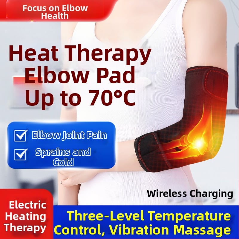 Ηλεκτρικά θερμαινόμενα επιθέματα αγκώνα για άνδρες και γυναίκες, θερμαινόμενα προστατευτικά λαιμού, μανίκια μπράτσου, τένις, αθλήματα, φυσικοθεραπεία, φόρτιση