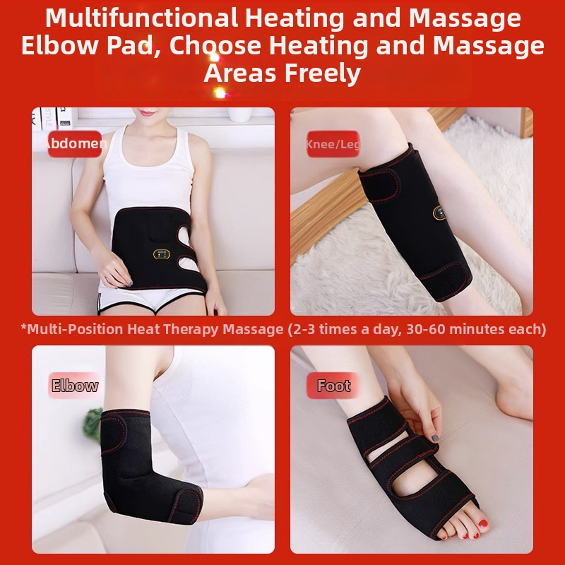 Електрическа моксибустия, топъл масаж, отопляеми налакътници за мъже и жени, отопляем протектор за врата, ръкави, тенис, спорт, физиотерапия, зареждане