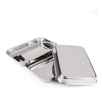 Korėjietiško stiliaus nerūdijančio plieno plokščiadugnė kepimo lėkštė, kepsninės lėkštė, tiramisu patiekalų laikymo lėkštė, kepsninės lėkštė