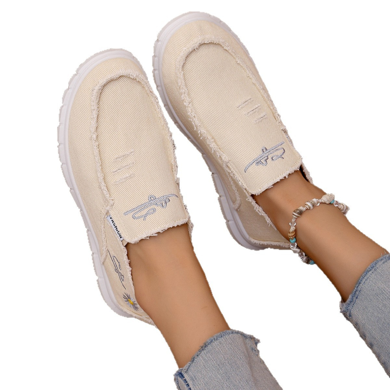 Temu2025 kevad- ja suvised hingavad ja deodoreerivad vanad Pekingi riidest kingad meestele vabaaja meeste laisad kingad ühe jala lõuendiga