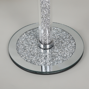 Tiesioginio gamyklinio tiekimo kūrybinis popierinių rankšluosčių laikiklis, krištolo permatomo stiklo laikymo stovas, vertikalus popierinių ritinėlių laikiklis, restoranas