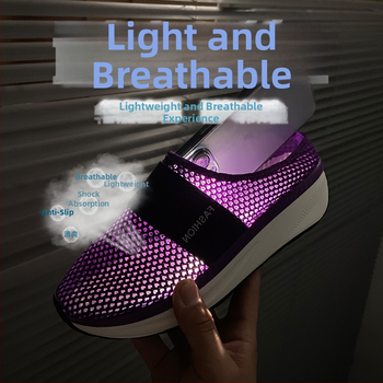 Piiriülene väliskaubandus Suured suurused 2022. aasta suvine uus mood vabaaja võrkkangast riidest Baotou keskmise kontsaga naiste kiikplatvormsandaalid