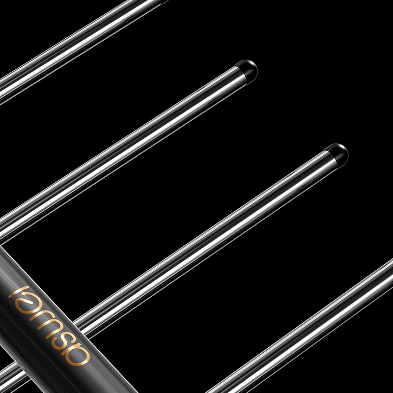 Sulankstomos kelnių lentynos daugiafunkcinė kelnių pakaba daugiasluoksnė besiūlė buitinė magiška kelnių segtukas drabužių spintos laikymo organizatorius kelnių pakaba