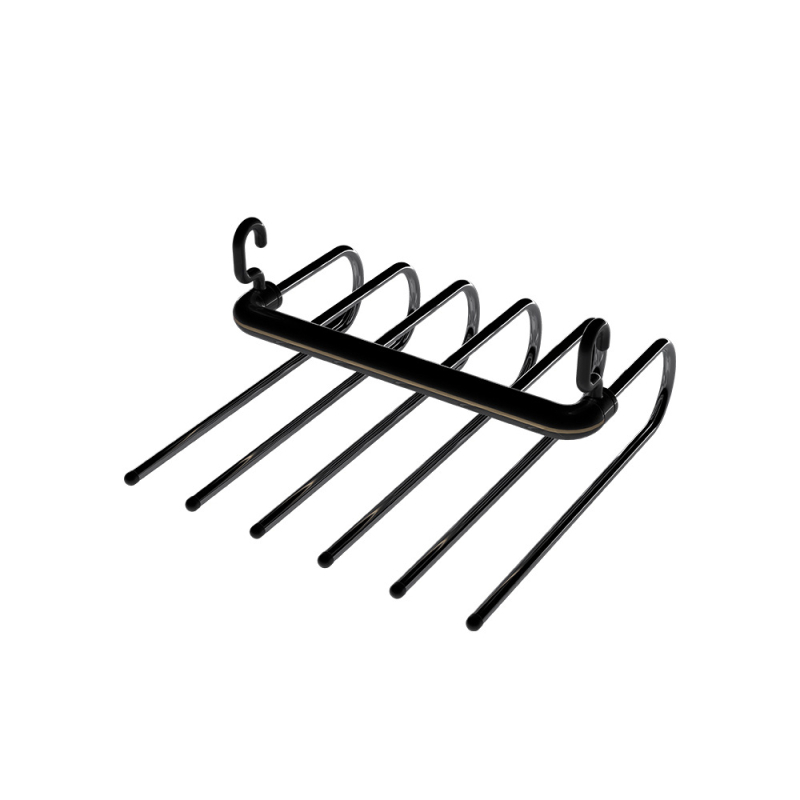 Sulankstomos kelnių lentynos daugiafunkcinė kelnių pakaba daugiasluoksnė besiūlė buitinė magiška kelnių segtukas drabužių spintos laikymo organizatorius kelnių pakaba