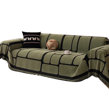 Лек луксозен калъф за диван 2025 Нов стил Кърпа за диван Four Seasons Универсална кърпа против надраскване от котка Advanced Sense, платнено одеяло за диван